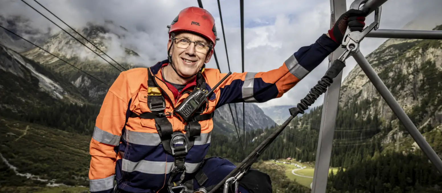 Walter Schläppi, Seilbahnfachmann bei der KWO